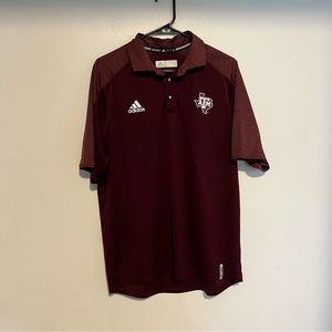 ADIDAS - Texas A&M - ClimaLite Polo